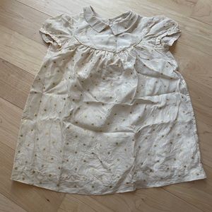 Bonpoint special occasion girls dress size 6 silk dress